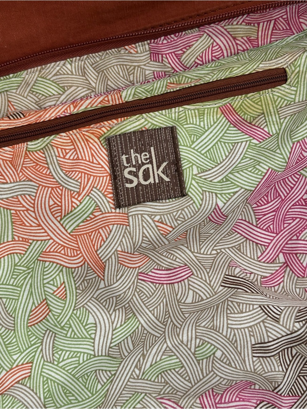 The Sak Convertible Leather Backpack Shoulder Bag - Picture 14 of 16
